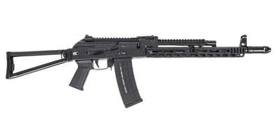 PSA AK-101 triangle Side Folding Rifle with Hinged Dust Cover, Soviet Arms 13.5" rail & Gastube, Toolcraft Trunnion, Bolt, and Carrier - $1199.99