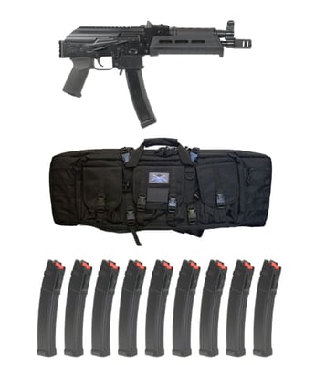PSA AK-V MOE Picatinny 9mm Pistol W/ 10 Mags & PSA Bag - $859.99 + Free S/H