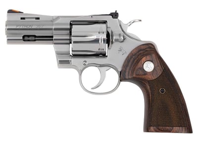 Blem Colt Python .357 Magnum 3" 6 Rd Revolver, Stainless - $1099.99