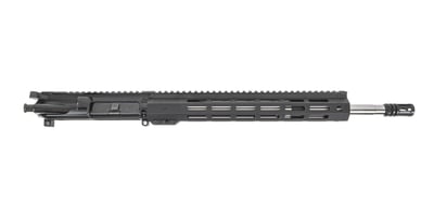 PSA 16" Mid-Length 1/7 Stainless Steel 13.5" Hex M-lok Upper W/BCG & CH - $269.99 
