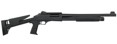 Dickinson Tac-4 ST 12 Gauge 18.5" Pump Shotgun, Matte Black Synthetic - $150