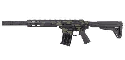 Panzer Arms AR-12 Pro S Tactical Semi-Auto 12 Gauge Shotgun - 18.5" - MC Black - $399.99 
