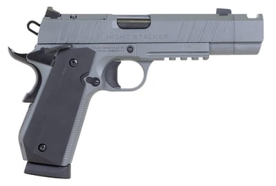 Tisas 1911 Nightstalker SF-C Gray .45 ACP 4.25" 8rd Compensated Grey Cerakote - $479.99 (See Price in Cart) 