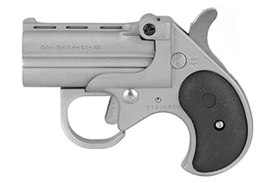 Bearman Industries Big Bore Derringer 38 Special 2.75" Barrel Fixed Sights Satin Black Grips 2-rd - $154.19  (Free S/H on Firearms)