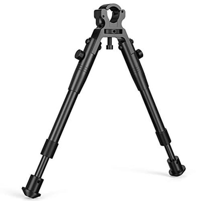 EZshoot Clamp-on Bipod Height from 6"-7"/8"-10" Quick Release Design Barrel Size: 0.43 to 0.75 Inch - $12.59 w/code "SAPXZPDG" (Free S/H over $25)