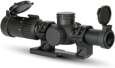 Monstrum Banshee 1-4x20 LPVO Rifle Scope with Offset Scope Mount BDC-B1 Reticle Black - $69.99 + FREE Shipping