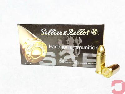 Sellier & Bellot 9mm 115 Grain FMJ 500 Rounds - $199.99