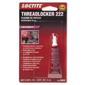 Loctite 38653 222 Purple Low Strength Thread Locker Tube - 6 ml + FSSS* - $6.77 (Free S/H over $25)