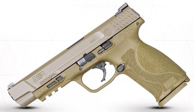 Smith & Wesson M&P9 M2.0 9mm 5" Barrel 17+1 Flat Dark Earth - No CC Fees - $502 (Free S/H on Firearms)