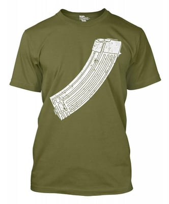 AK-47 Magazine Men's T-shirt - $12.95 + $12.95 shipping (Free S/H over $25)