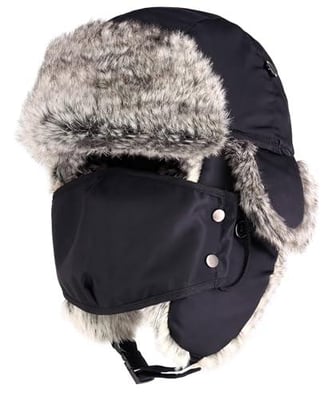 CHOK.LIDS Waterproof Winter Trappers Unisex Premium Strength Ushanka Ear Flap Chin Strap Cold Weather Outdoor (11 Colors) - $19.99 + FREE Shipping