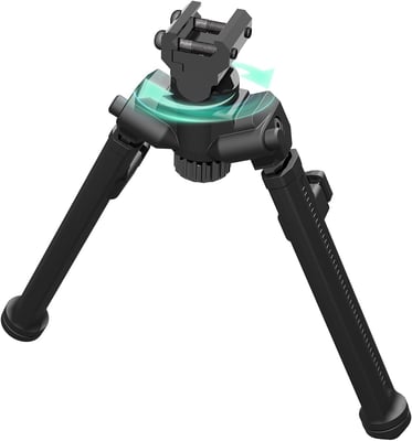 FTKSIADJ 1913 Picatinny Rail Rifle bipod, 7.6-11.4 "Adjustable Legs and 360 Degree Rotating Head, Durable Metal Frame - $21.4 w/code "50O5FXA5" + FREE Shipping