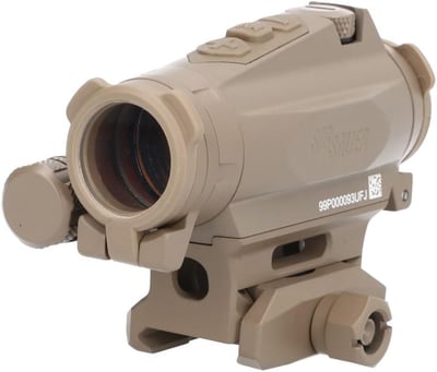 Sig Sauer ROMEO4XT-PRO MIL-SPEC 1x20MM Red Dot Sight, Durable Hunting Shooting Targeting Waterproof Fogproof Closed Red Dot Sight, FDE - $521.99 + FREE Shipping