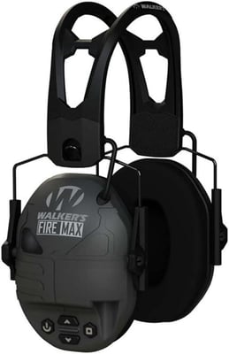 Walker's Rechargeable Lightweight Shooting Hunting Range Electronic Slim Low Profile Hearing Protection FireMax Earmuffs - $43.99 + FREE Shipping