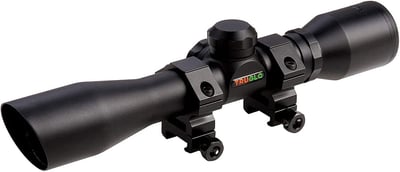TRUGLO 4x32 Compct Crossbow Scope w/rings Rings, Black - $35.49 + FREE Shipping