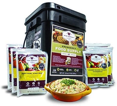 Wise Company 60 Serving Entrée Only Grab and Go Food Kit (13x9x10", 11-Pounds) - $51.99 (Free S/H over $25)