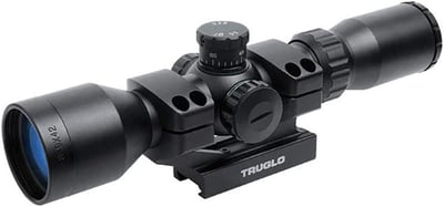 TRUGLO Tru-Brite 30 Series 3-9x42mm Tactical Hunting Shooting Durable Waterproof Fogproof Shock Resistant 30mm Aluminum Tube Dual-Color Illuminated Reticle Riflescope with Mount Included - $102.67 + FREE Shipping
