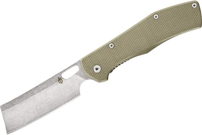 Gerber Gear 30-001495N Flatiron Folding Pocket Knife Cleaver, 3.6 Inch Blade, Desert Tan - $39.07 + FREE Shipping