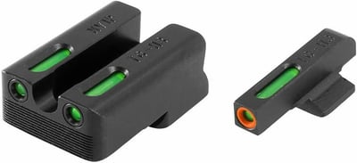 Truglo TFX PRO Handgun Sight, Glowing Shock Proof Tritium and Fiber Optic Night Sight for 1911 Handguns, Compact, Durable and Snag Free Sight 260/450 Sight Set - $92.49 + FREE Shipping