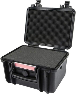 Monoprice Weatherproof Hard Case - Black (9 Liter) with Customizable Foam, 11 x 8 x 7 in Internal Dimensions - Pure Outdoor Collection - $27.04 + FREE Shipping