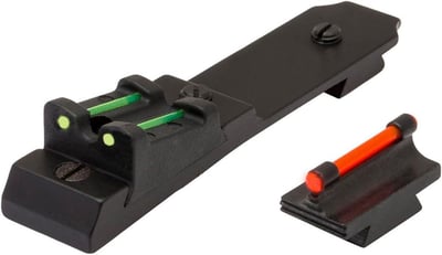 TruGlo Replacement 3-Dot Red Front & Green Rear Adjustable Lever Action Fiber-Optic Sight Set, .343" - Height Front - $23.36 + FREE Shipping
