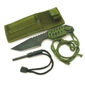 7" Survival Push Knife with Fire Starter Set - $5 + Free Shipping (Free S/H over $25)