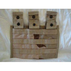 Military Surplus MOLLE II Desert Triple 3 Mag Ammo Pouch - $3.86 (Free S/H over $25)
