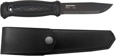 Morakniv Garberg Full Tang Fixed Blade Knife with Carbon Steel Blade, 4.3" Leather Sheath - $69.86 + FREE Shipping