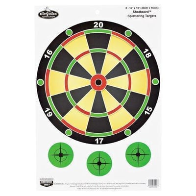 Birchwood Casey Dirty Bird 12 x 18-Inch Shotboard Target, 8 Sheet Pack - $6.79 + Free Shipping* (Free S/H over $25)