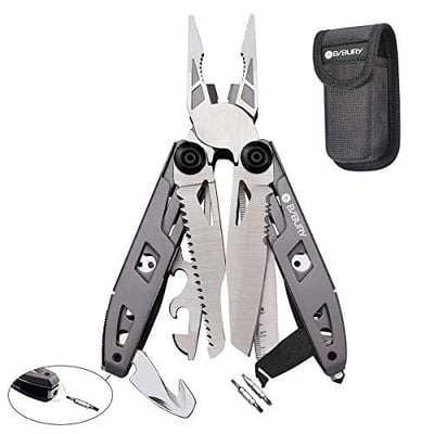 Multitool Pliers,Titanium 18-in-1 Pocket Multi-Tool - $23.99 after $2 clip code (Free S/H over $25)