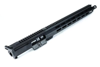 16" Billet Slick Side 5.56 Parkerized Mid-Length 1:7 M-LOK AR-15 Complete Upper 12" handguard Nickel Boron - $299.95 