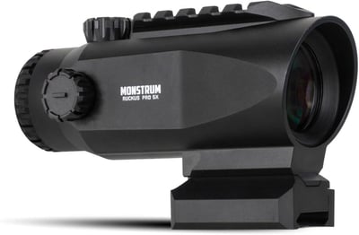 Monstrum Ruckus Pro 5X Prism Scope with Piggyback Mount and Shake Awake BDC Reticle - $79.99 + FREE Shipping