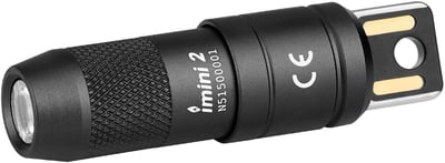 OLIGHT IMINI 2 EDC Rechargeable Keychain Flashlight, 50 Lumens Compact and Portable Mini LED Keyring Lights with Built-in Battery Ideal for Everyday Carry and Emergencies - $13.28 + FREE Shipping