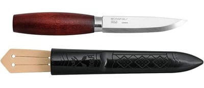 Morakniv 13604 Classic No. 2 4.13" Blade Red Stain Bird Handle Fixed Knife - $25.74 + FREE Shipping