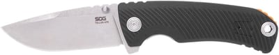 SOG Tellus ATK Outdoor Assisted Opening Frame Lock Folding Knife Ambidextrous GRN Handle CRYO 440C Stainless Steel Blade Adjustable Belt Clip, Black/Blaze Orange - $24.18 + FREE Shipping