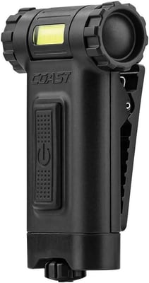 Coast HX4 80 Lumen Dual Color (White & Red) Magnetic LED Clip Light with Beam Rotation, black - $8.45 + FREE Shipping