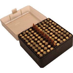 MTM 100 Round Flip-Top Rifle Ammo Box 22-250, 308 Win, 243 - $3.79 (Add-on Item) (Free S/H over $25)