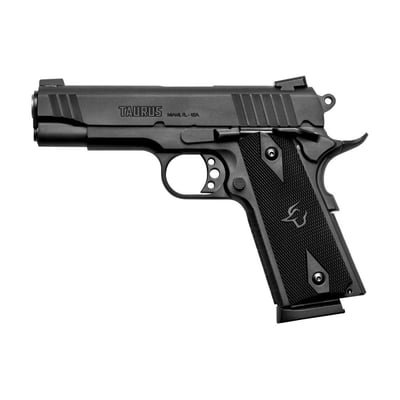 Taurus 1911 Commander Full .45 ACP Pistol, 4.2" 8rd, Blk - $369.99 