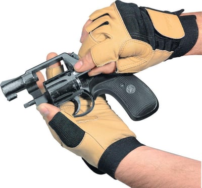 Cabela's Men's Leather Handgun Gloves - $14.88 (Free Shipping over $50)