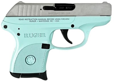 Ruger Lcp 380 Acp Pistol 2.75" Barrel Tiffany Frame Silver Slide UR3701TFCSS - $225.93 