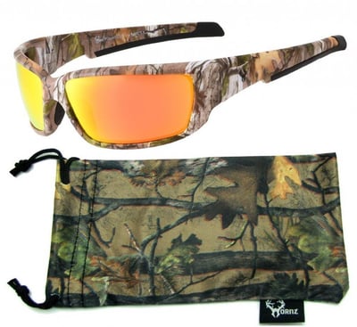 Hornz Brown Forest Camouflage Polarized Sunglasses Full Frame Strong Arms - $14.95 + FS over $25 (Free S/H over $25)