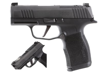 Sig 365X Texas Ranger 3.1" 9mm Pistol 12rd, Black - 365X-9-BXR3P-TR - $499.99 