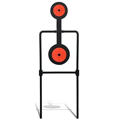 Highwild Double Spinner Shooting Targets Auto Reset Steel Target for Centerfire Handguns Up to .44 Magnum - $28.99 (Free S/H over $25)