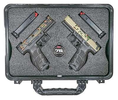 Heckler & Koch VP9 9mm Fleck + Trop 75th Anniversary W/ 4-17rd Mags & Hard Case - $1845 