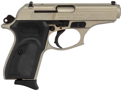 Bersa Thunder Nickel .380 ACP 3.5" Barrel 8-Rounds Fixed Sights - $278.99 ($9.99 S/H on Firearms / $12.99 Flat Rate S/H on ammo)