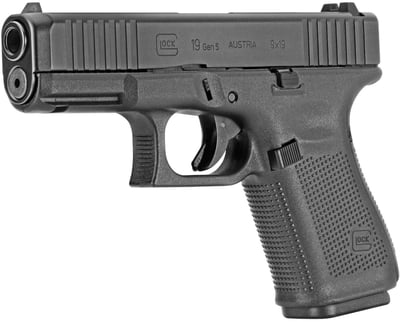 Glock 19 Gen 5 9mm 15 Round Capacity G19 - $499.69 (Add To Cart) 