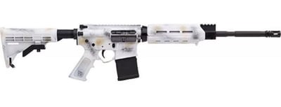 Alex Pro Firearms ARCTIC 223 Wylde 16" Optic Ready Snow Camo - $783.59