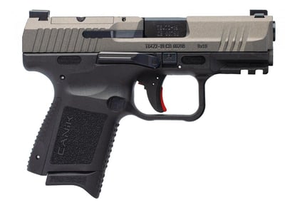 Canik TP9 Elite Sub-Compact Tungsten 9mm 3.6" Barrel 12-Rounds Warren Tactical Sights - $399.99 ($9.99 S/H on Firearms / $12.99 Flat Rate S/H on ammo)