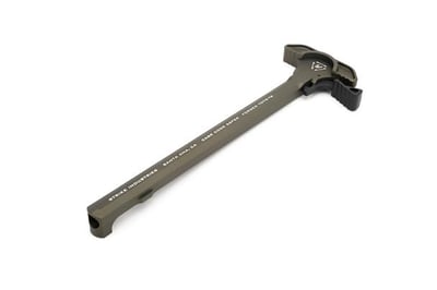 Strike Industries Extended Latch Charging Handle - OD Green - $29.95 