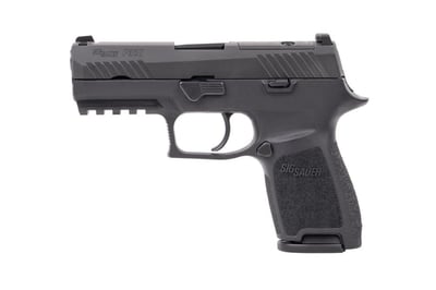 Sig Sauer P320 Nitron 3.9" 9mm 15Rd Compact Semi-Auto Pistol - Black - 320C-9-BSSP - $429 (FREE Shipping over $50)